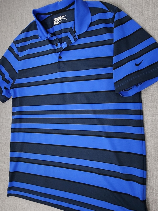Nike Other - Nike Golf Dri-Fit Tour Performance Striped Polo Shirt. XL